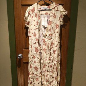 NWT Christy Dawn Autumn Dress (Oatmilk Floral)